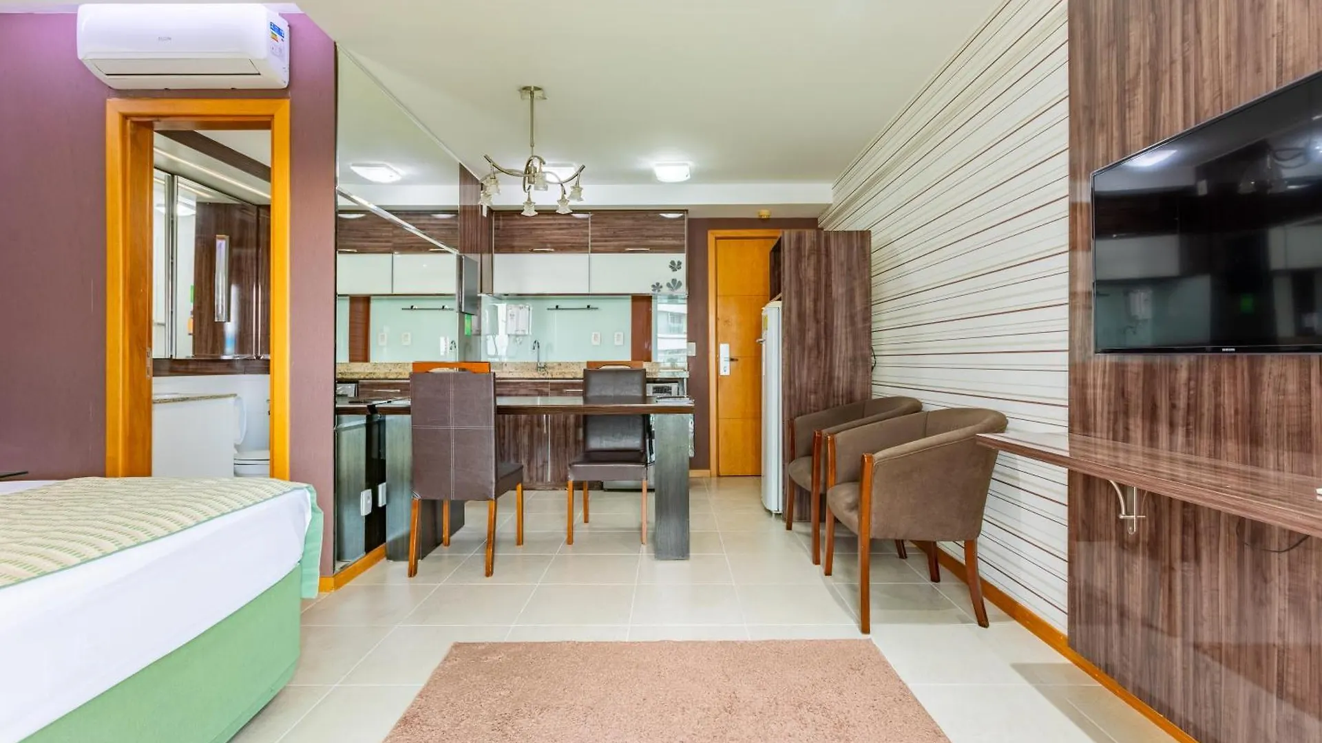 Apartmanhotel Flat III Em Saint Morizt Hotel - Vista Esplanada Brazíliaváros